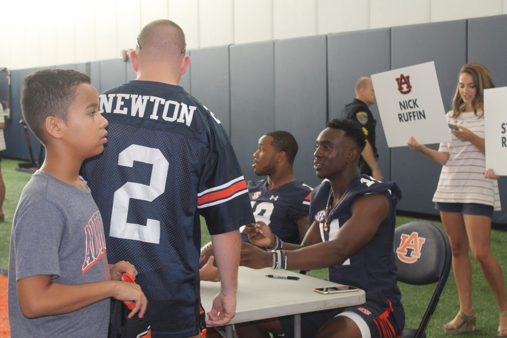 Auburn Fan Day 2017